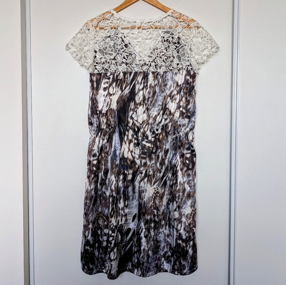 NWOT Print dress - Picture 2 of 5